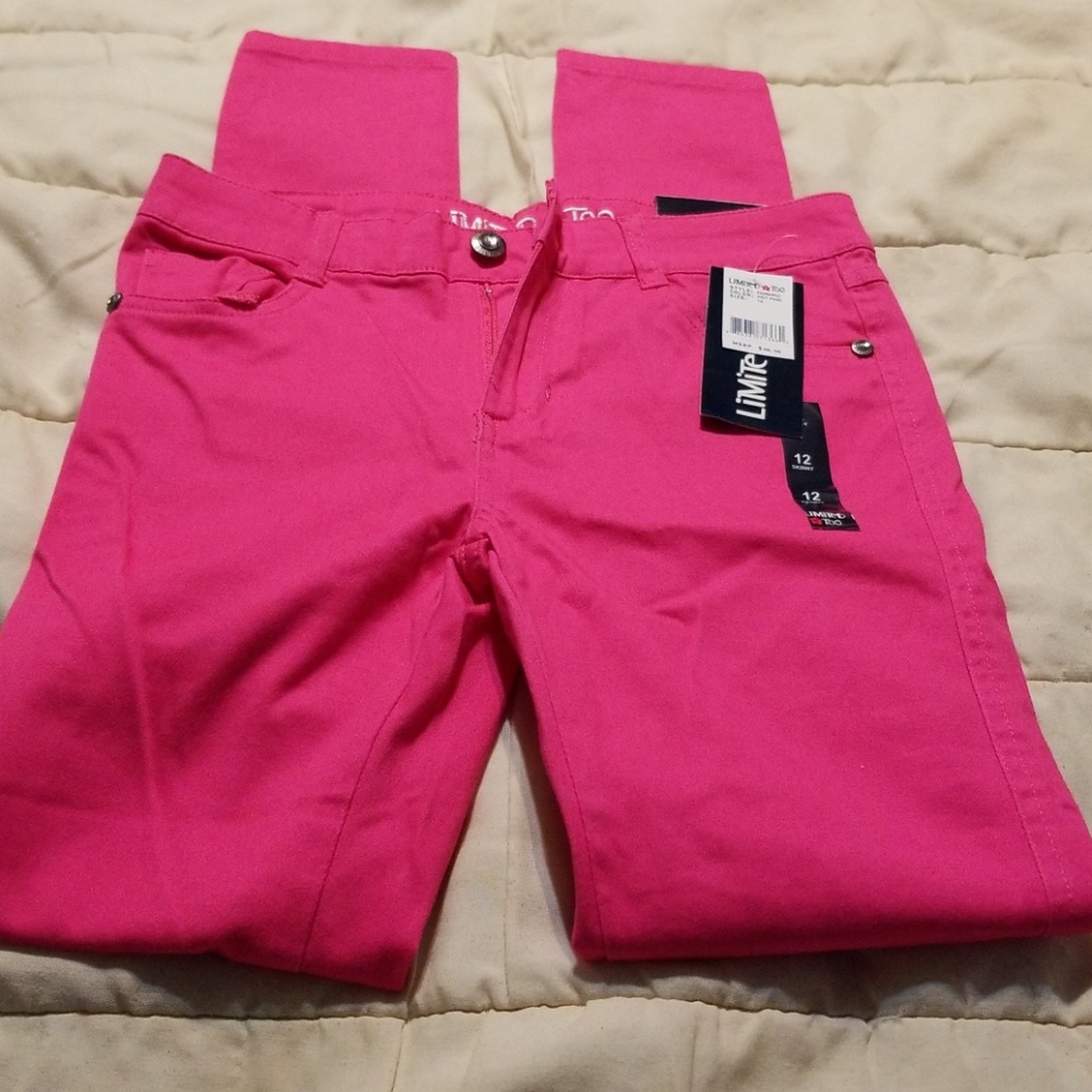 Limited Too Jeans Pink sz 12